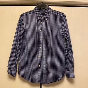 Polo long sleeve shirt size large 14/16